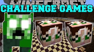 Minecraft: CREEPER COW CHALLENGE GAMES - Lucky Block Mod - Modded Mini-Game