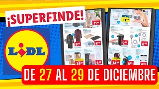 👀DISCOVER SUPERFINDE at LIDL!!!OFFERS FROM 27 TO 29 DECEMBER