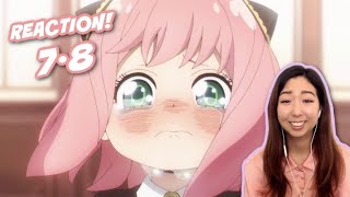 Spy x Family | Episode 7&8 Reaction! - A NEW FOE APPEARS!!!