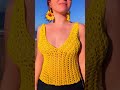 the perfect crochet top for summer 💛☀️