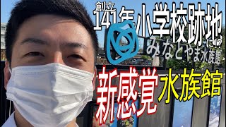 【理科室に水槽！？】みなとやま水族館は市街地に現れた謎の施設！【新感覚】