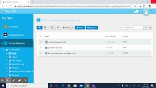 Open Access File on the network drive locally using the ClassLink Agent