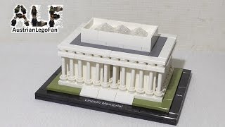Lego Architecture 21022 Lincoln Memorial - Lego Speed Build Review