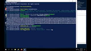 powershell encoded DA addition