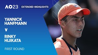 Yannick Hanfmann v Rinky Hijikata Extended Highlights | Australian Open 2023 First Round
