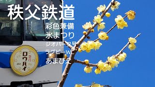 秩父鉄道 急行秩父路ロウバイ号他