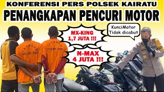 Pelaku Pencurian Motor di Kairatu & Waimital ( Gemba )