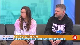 Daytime Buffalo: Stand with Kim 26 Shirts line | Local activists diagnosed with Breast Cancer