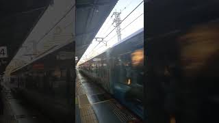 パンダくろしお　新宮行き　西九条駅通過！