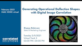 Generating Operational Deflection Shapes with Digital Image Correlation