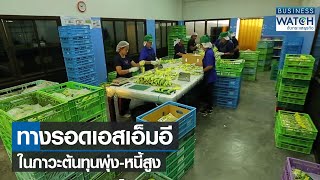 ทางรอดเอสเอ็มอีในภาวะต้นทุนพุ่ง-หนี้สูง | BUSINESS WATCH | 10-07-65