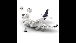 LEGO Airbus A380 MOC Animation #shorts