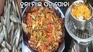 Oven ମାତ୍ର 600 ଟଙ୍କା,ଚୁନା ମାଛ ପୋଡା ନୂଆ ପ୍ରକାରରେ | chuna machha,small fish curry odia | Odia Recipe