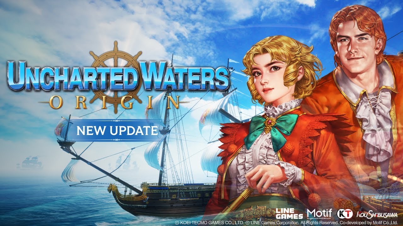 [Uncharted Waters Origin] March Update Introduction - YouTube