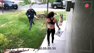 Karen Tries To Steal My Package, Then... (INSTANT KARMA)