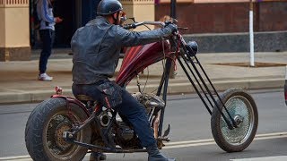 Единственный в своём роде! Эпатажный чоппер ручной сборки из Ростова-на-Дону.