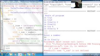 203 Python user defined exception Python Programming Tutorial for beginner to advance with source co