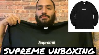 Supreme FW20 long sleeve Box Logo unboxing/review