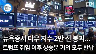 뉴욕증시 다우 지수 2만 선 붕괴...트럼프 취임 이후 상승분 거의 모두 반납 / YTN 사이언스