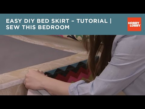Sew This Bedroom: Bedskirt Sew This Bedroom: Bedskirt