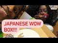 Japanese wow box tasting!