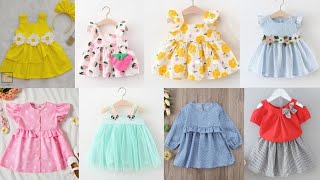 new kid's dress design 2022 | one year baby girl Frock design | homemade baby frock designs