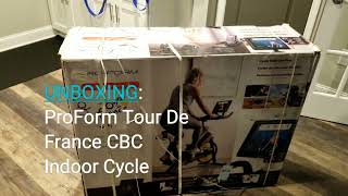 UNBOXING: Proform Tour De France Indoor Cycle
