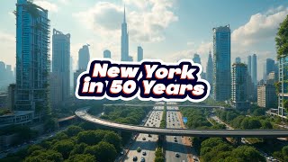 NYC in 50 Years: The Future of New York - Flying Cars, AI Skyscrapers and a New Way of Life