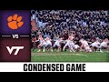 Clemson vs. Virginia Tech Condensed Game | 2024 ACC Football