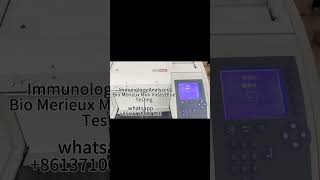 Immunology Analyzer Bio Merieux Mini Vidas Blue Testing