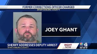 Sheriff Chuck Wright 'beyond aggravated' after deputy's arrest