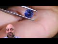 sold 1.12 ct blue sapphire round gia certified unheated sri lanka gias0017 5