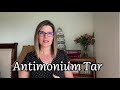 4 antimonium tart homeopathic remedy