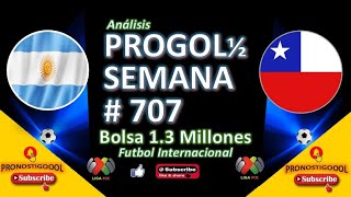 Progol Media Semana # 707 Bolsa Inicial de 1.3 MILLONES