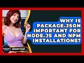 Why Is Package.json Important For Node.js And Npm Installations? - JavaScript Toolkit