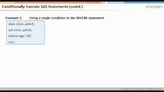 SAS Base Programming Tutorial | SAS Studio Tutorials For Beginners | Simplilearn