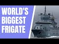 World's Biggest Frigate #shorts #germany #navy #ship #warship