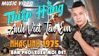 THIỆP HỒNG ANH VIẾT TÊN EM - CÔNG TUẤN BOLERO➤LK Nhạc Lính 1975 Tuyển Chọn➤GIỌNG CA HẢI NGOẠI ĐỘC LẠ