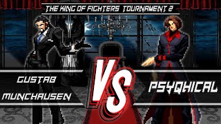 [KOF Mugen] Gustab Munchausen VS. Psyqhical || 1080P 60 FPS