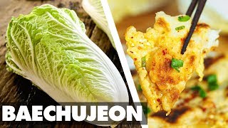 Baechujeon Recipe for Beginners! (Korean Cabbage Pancake Recipe)