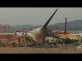 live site of plane crash in south korea that killed 179