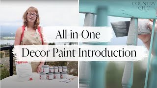 All-in-One Decor Paint Introduction | Country Chic Paint Clay Based Paint