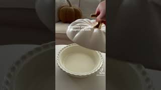 $20.00 pumpkin pie dish from world market