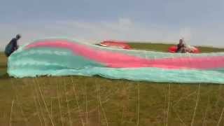 Paragliding at Epöl - Gábor