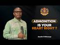 Admonition : Is Your Heart Right? | Sunday Service 10 May 2026 | Apostle T.F Chiwenga