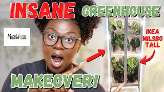 Reviving My Neglected Ikea Greenhouse: The Ultimate Before & After!🌱🥴✨