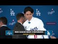 roki sasaki to the dodgers official press conference 佐々木朗希