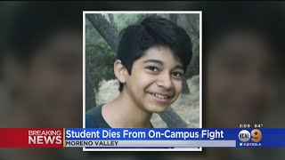 Boy, 13, Dies After Alleged Bullying Attack At Moreno Valley School