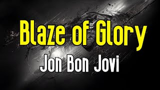 Blaze Of Glory (KARAOKE) | Jon Bon Jovi