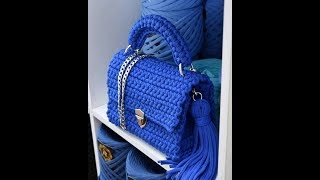 كروشيه شنطه بخيط الكليم طريقه سهله وبسيطه Crochet bag is easy and simple way